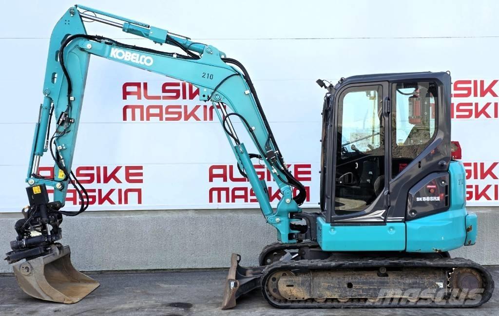 Kobelco SK 58 SRX-7 Mini ekskavatörler, 7 tona dek