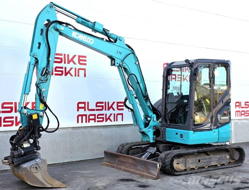 Kobelco SK 58 SRX-7 Mini ekskavatörler, 7 tona dek