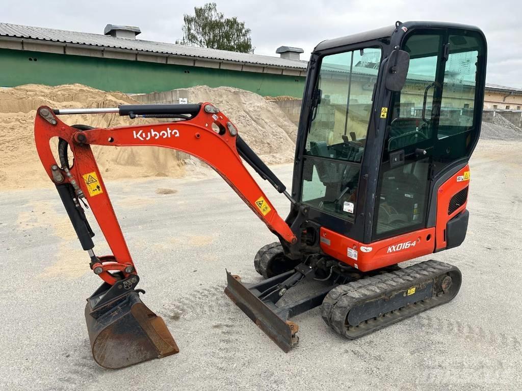 Kubota KX 016-4 Mini ekskavatörler, 7 tona dek