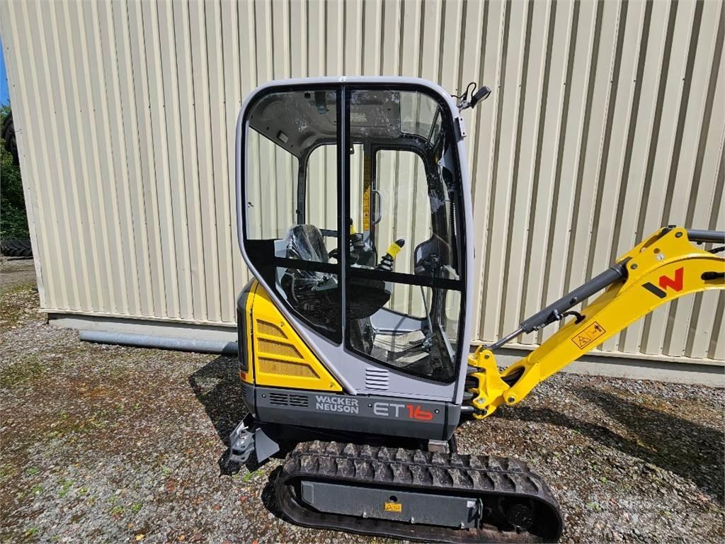 Wacker ET 16 Mini ekskavatörler, 7 tona dek