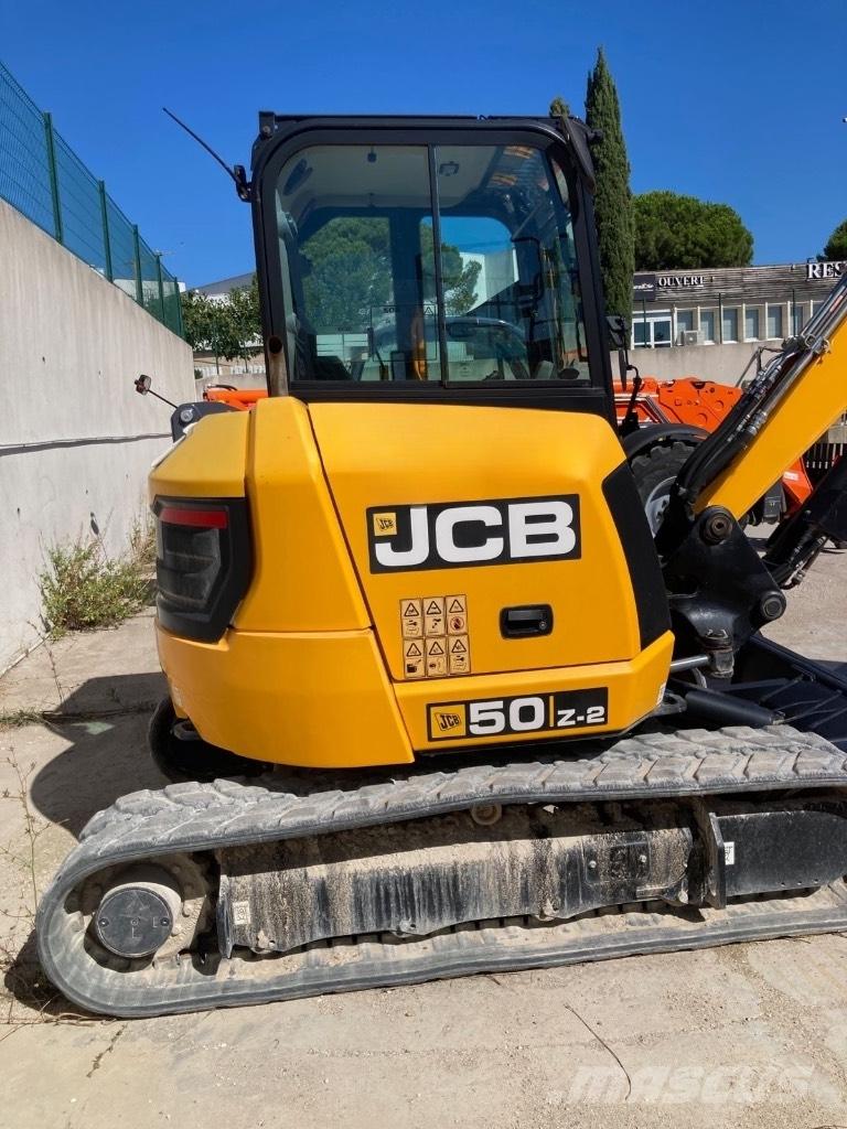 JCB 50 Z-2 Paletli ekskavatörler