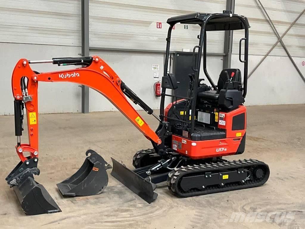 Kubota U 17-5 Mini ekskavatörler, 7 tona dek