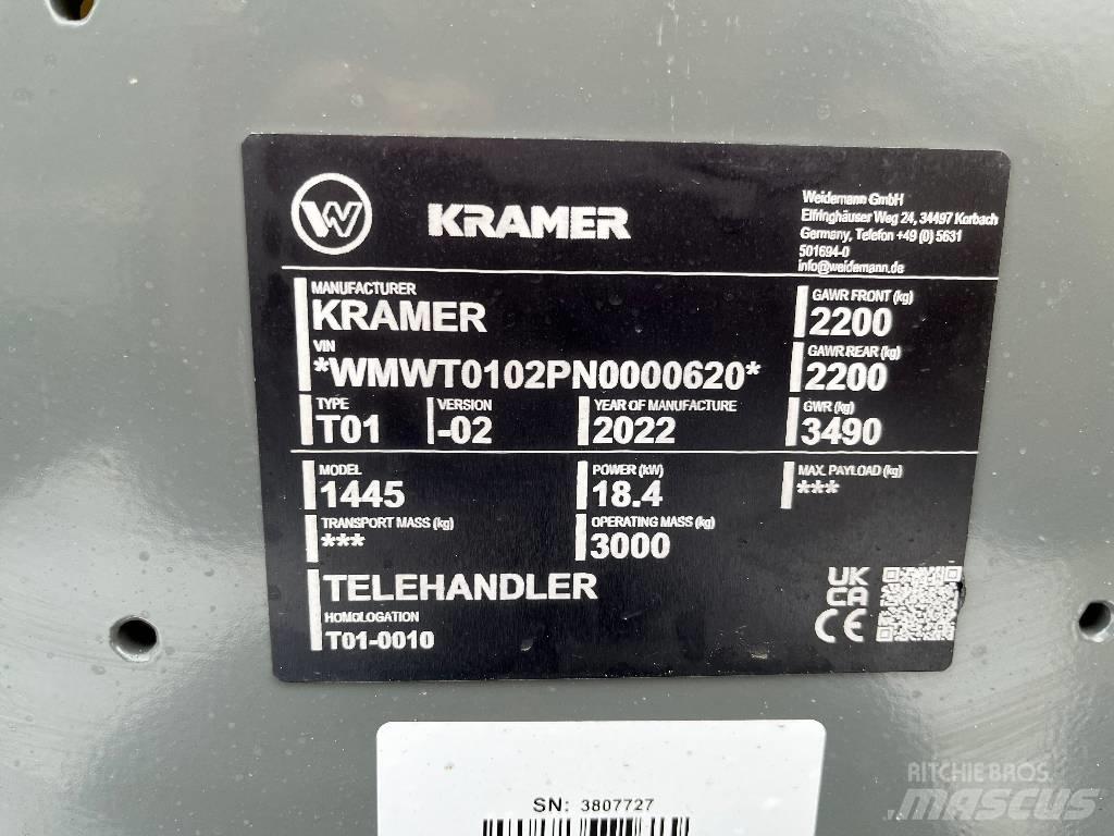 Kramer 1445 Teleskopik tekerlekli yükleyiciler
