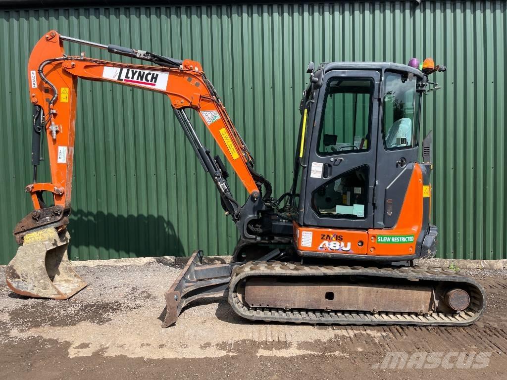 Hitachi ZX 48 U-6 Mini ekskavatörler, 7 tona dek