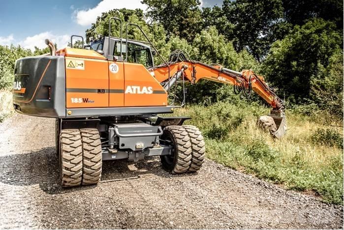 Atlas 175W Lastik tekerli ekskavatörler
