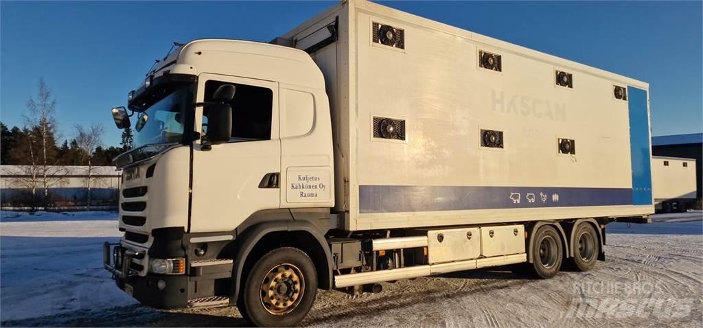 Scania R450 Hayvan nakil kamyonlari