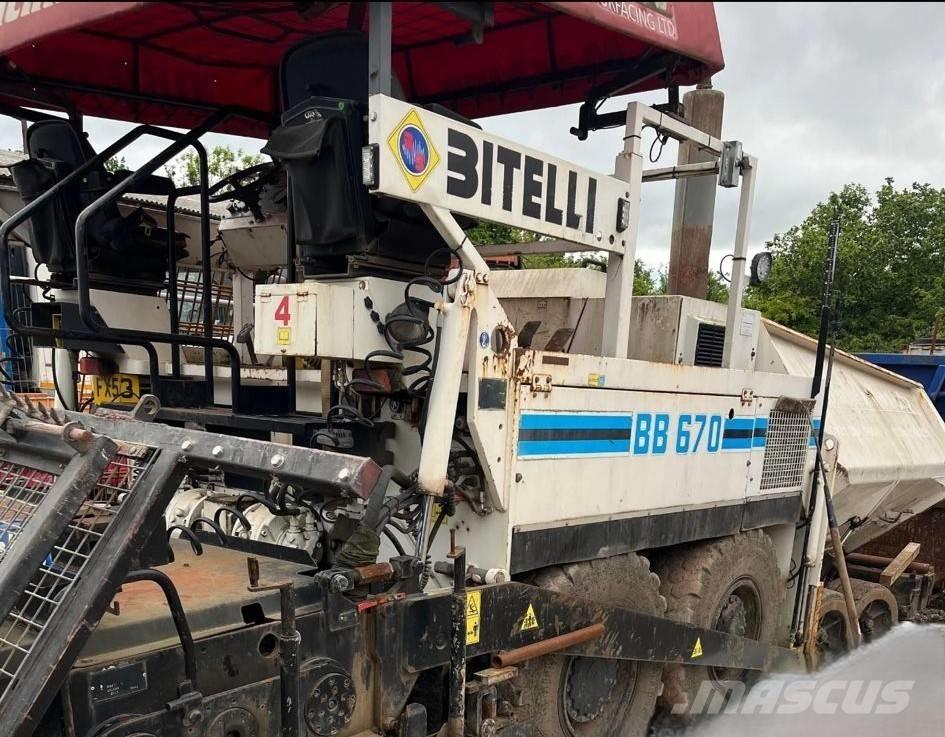 Bitelli BB 670 Asfalt sericiler