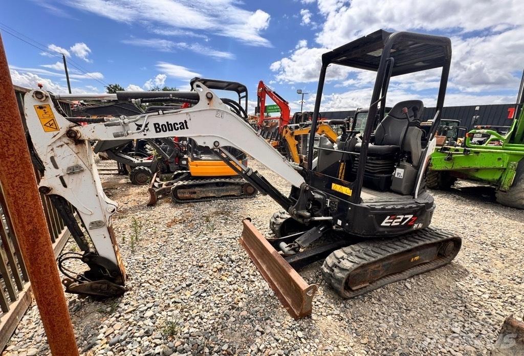 Bobcat E 27z Mini ekskavatörler, 7 tona dek