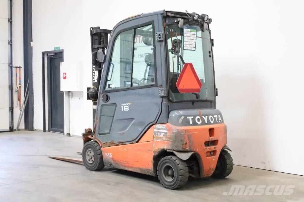 Toyota 8FBM18T Elektrikli forkliftler