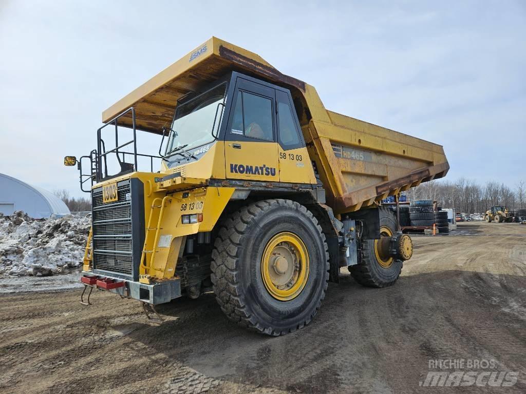 Komatsu HD465-7EO Belden kirma kamyonlar