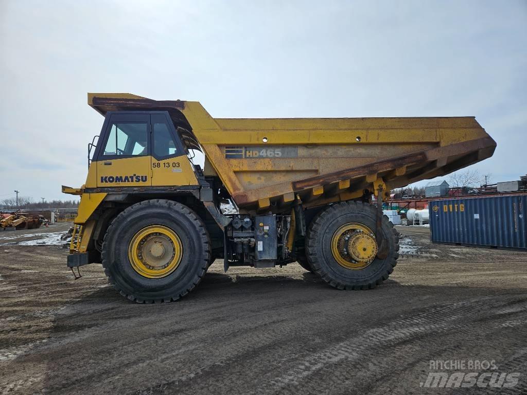 Komatsu HD465-7EO Belden kirma kamyonlar