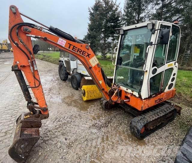 Terex TC20 Mini ekskavatörler, 7 tona dek