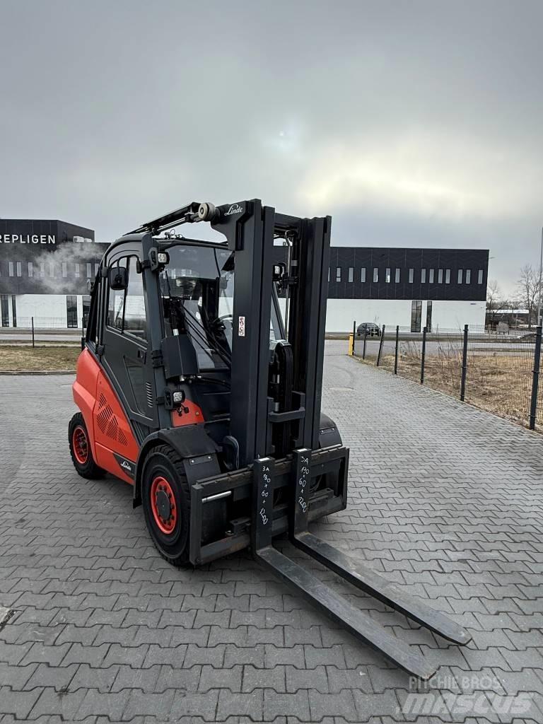 Linde H50T/394-02 LPG'li forkliftler