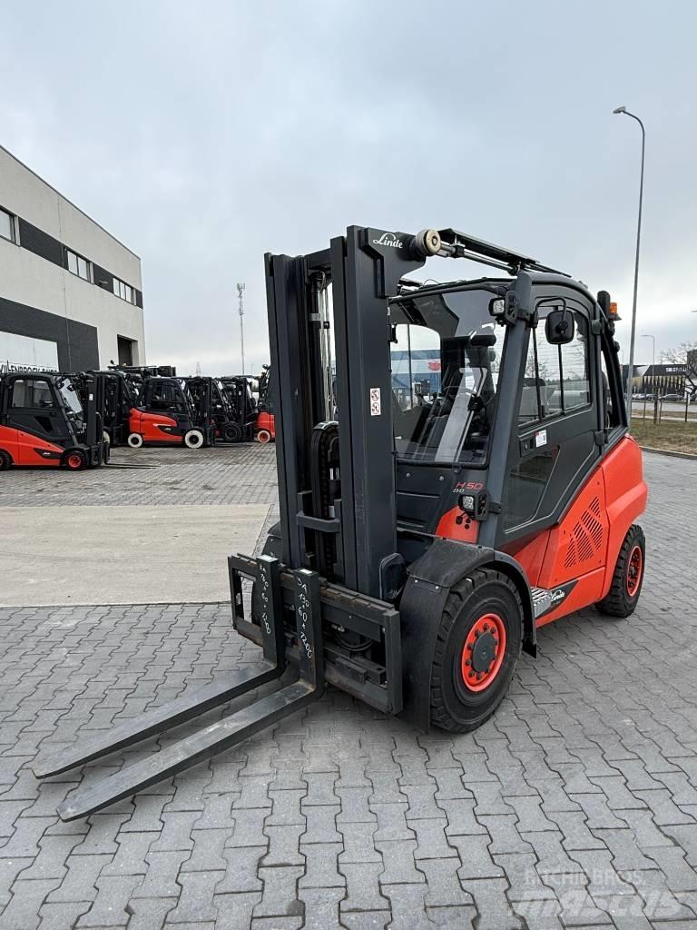 Linde H50T/394-02 LPG'li forkliftler