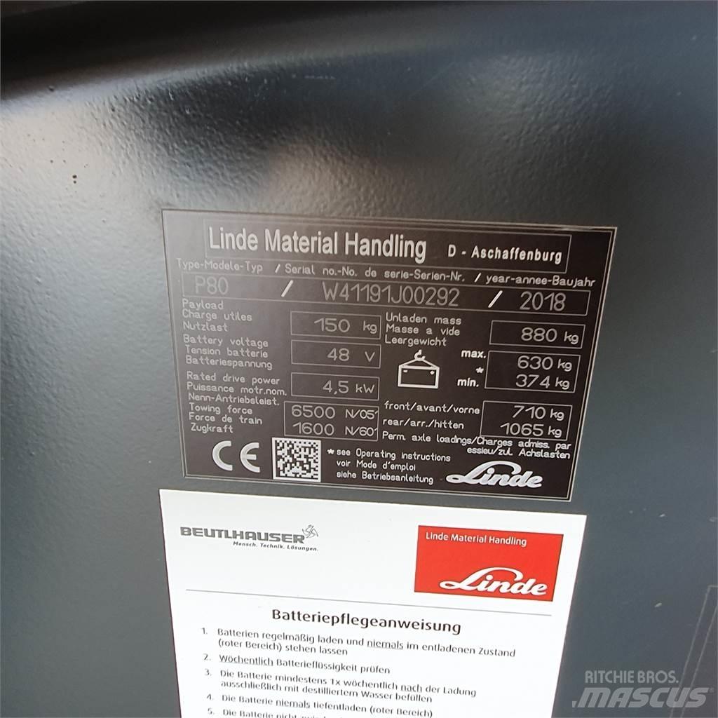 Linde P80 Çekiciler