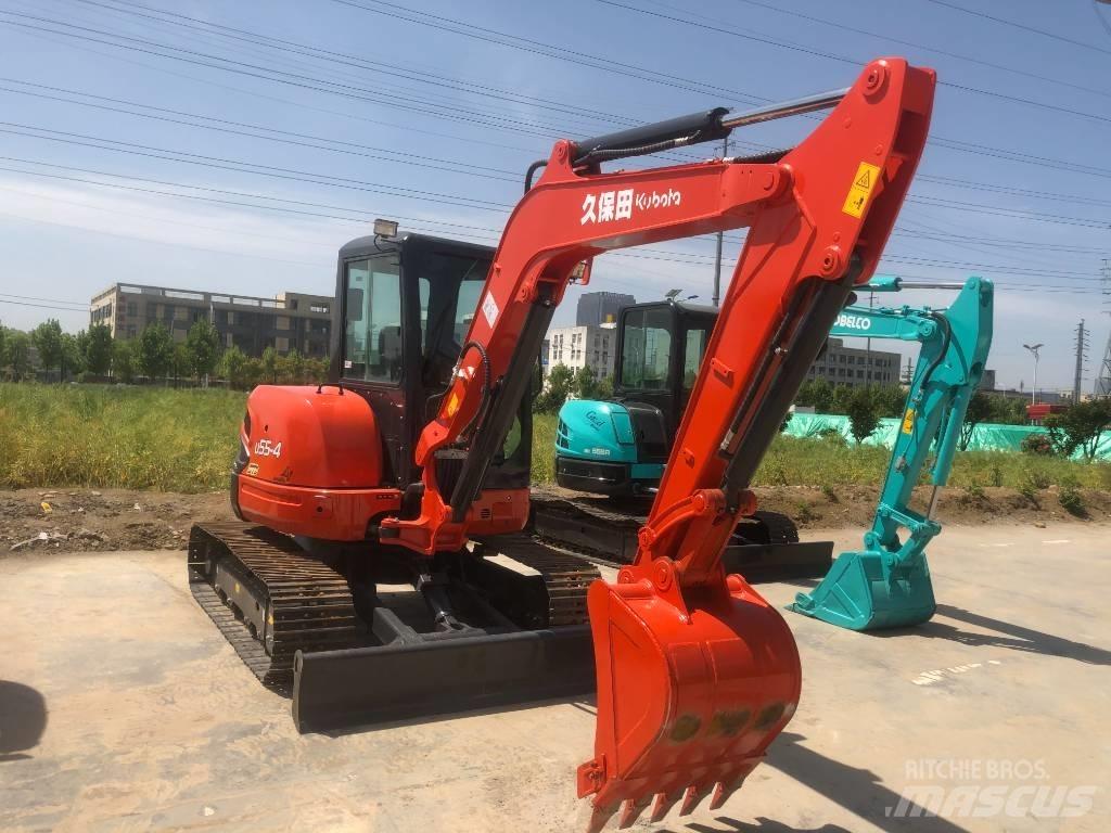Kubota U 55 Mini ekskavatörler, 7 tona dek