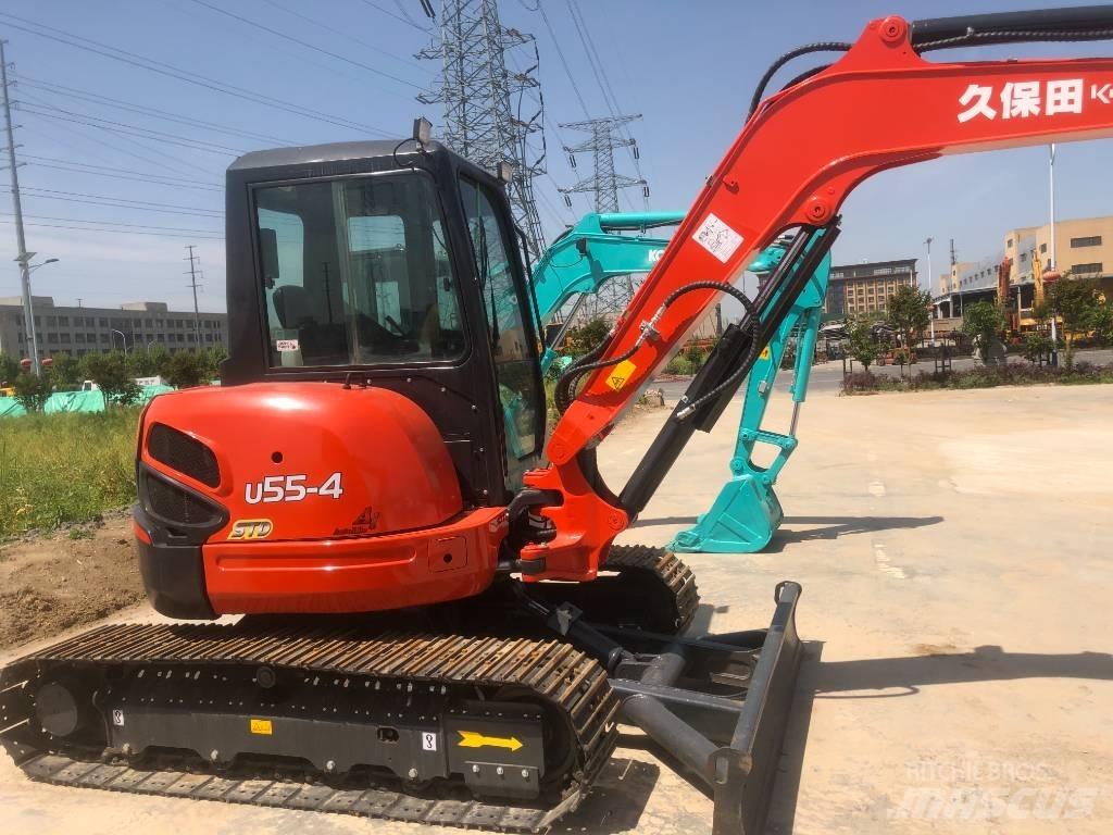 Kubota U 55 Mini ekskavatörler, 7 tona dek