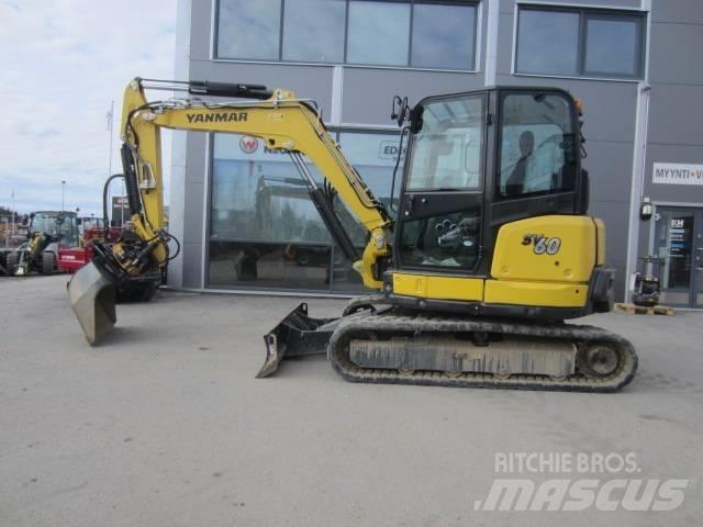 Yanmar SV 60 Mini ekskavatörler, 7 tona dek