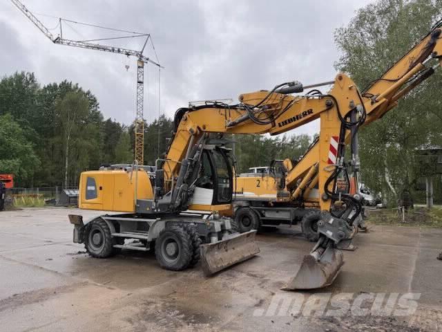 Liebherr A 916 Lastik tekerli ekskavatörler
