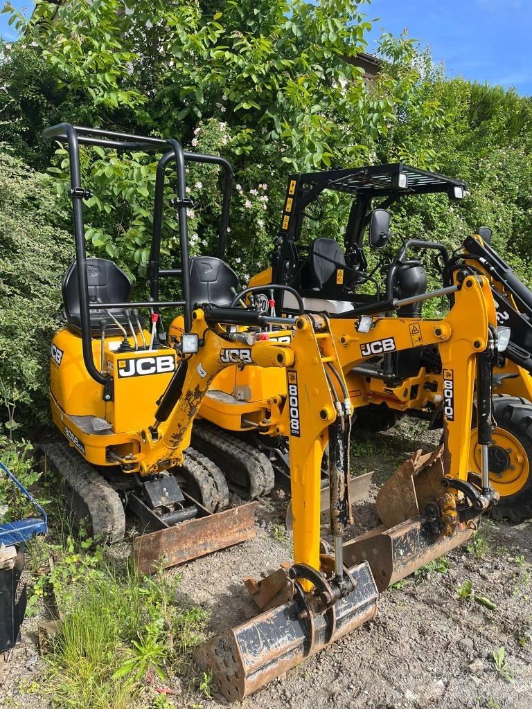 JCB 8008 CTS Mini ekskavatörler, 7 tona dek