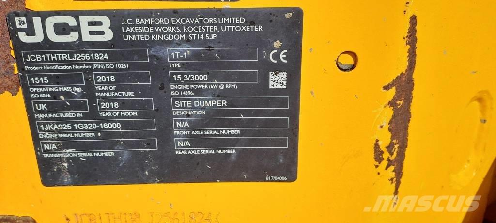 JCB 1 T Belden kirma kamyonlar