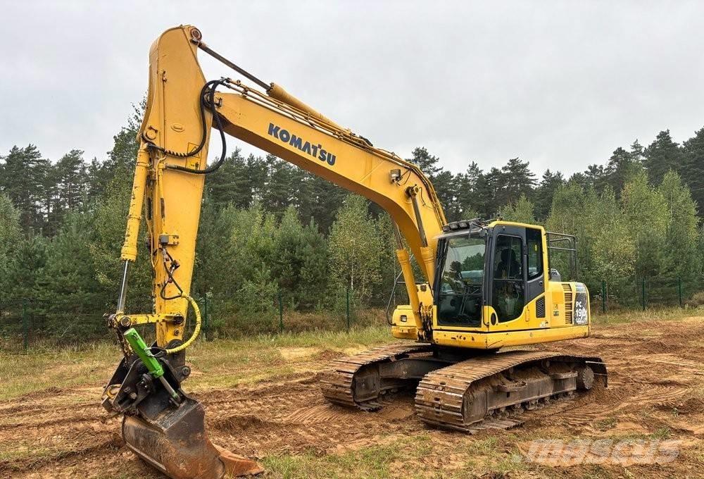 Komatsu PC 190-8 Paletli ekskavatörler