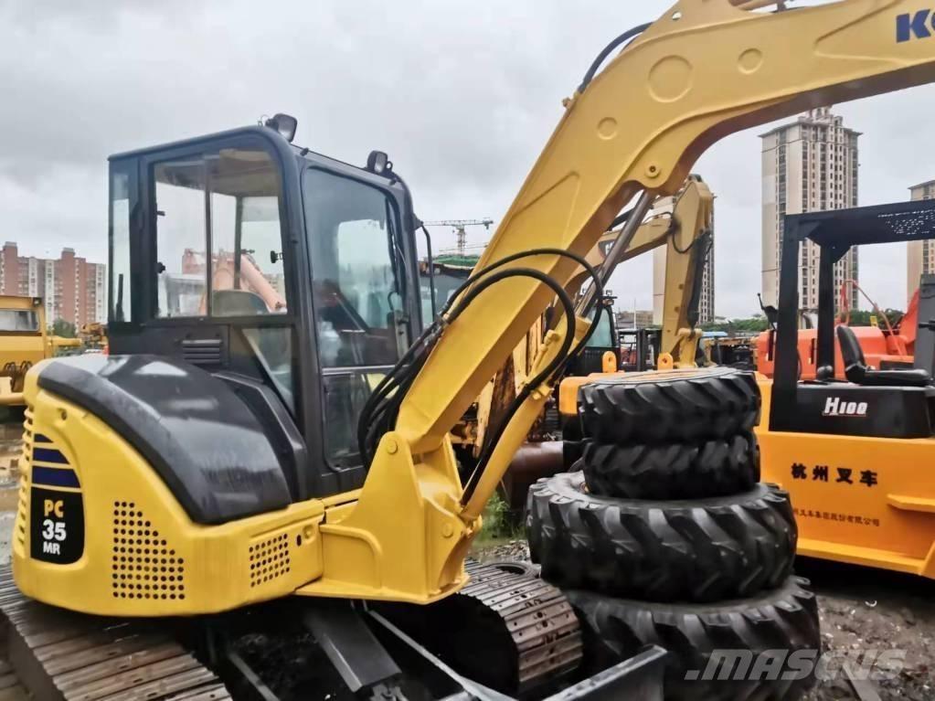 Komatsu PC 35 Mini ekskavatörler, 7 tona dek