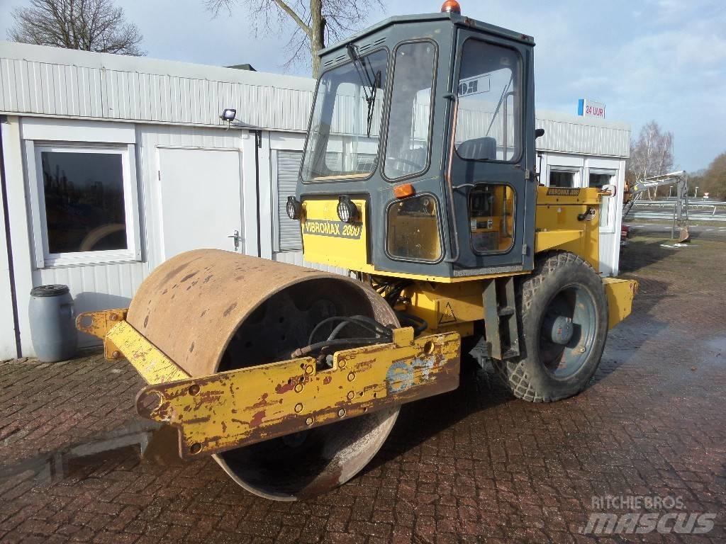Vibromax W602BD Tek tamburlu silindirler