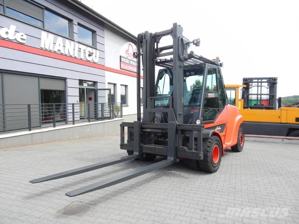Linde H80D-03/1100 Dizel forkliftler