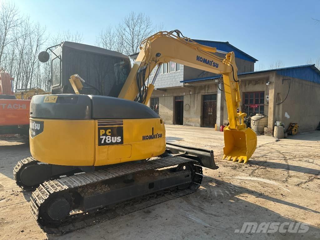 Komatsu pc78us Paletli ekskavatörler