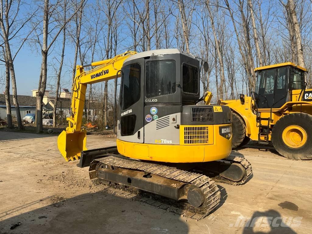 Komatsu pc78us Paletli ekskavatörler