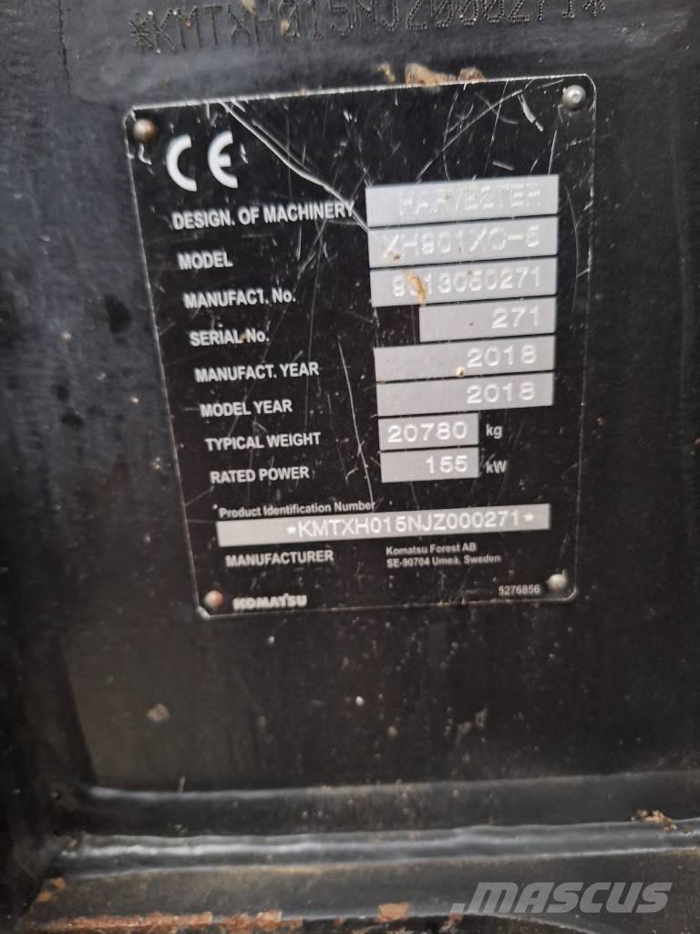 Komatsu 901 XC Biçerdöverler