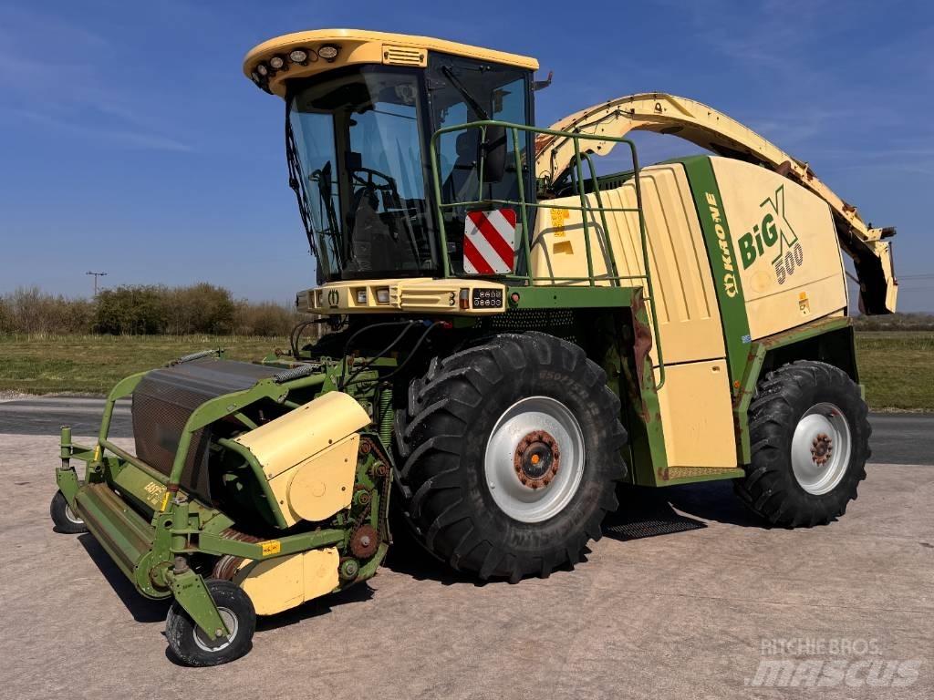 Krone Big X 500 Kendi yürür silaj makinalari