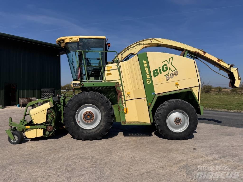 Krone Big X 500 Kendi yürür silaj makinalari