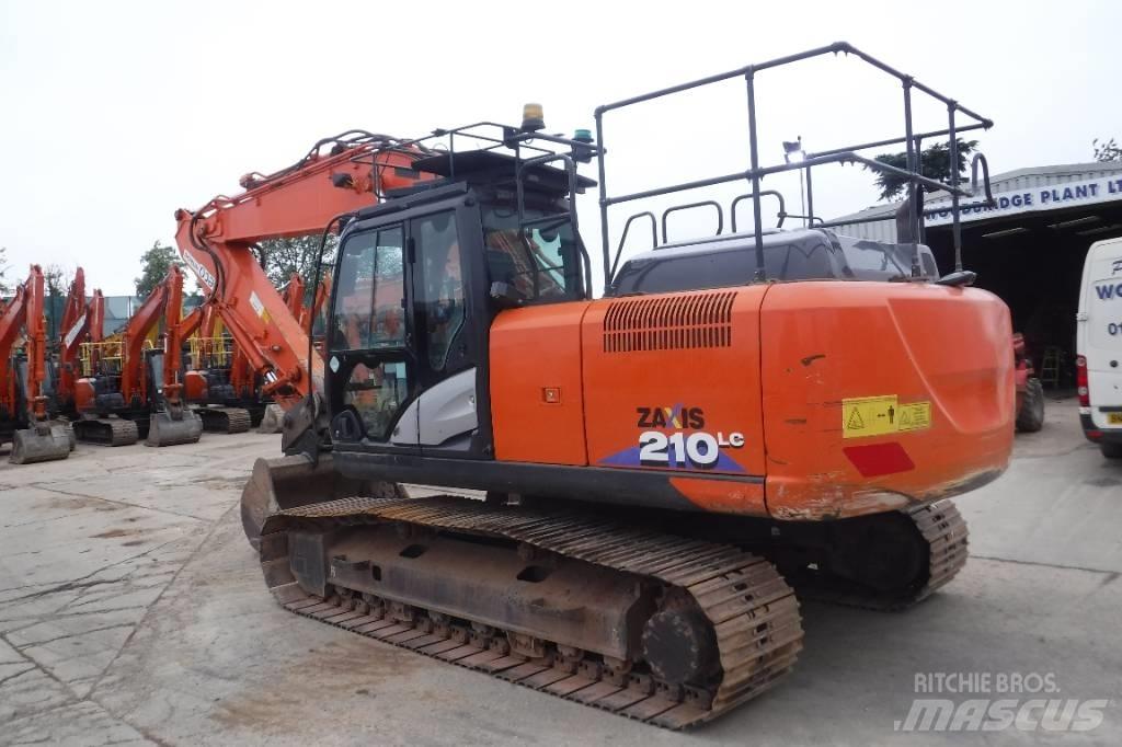 Hitachi ZX 210 LC-6 Paletli ekskavatörler