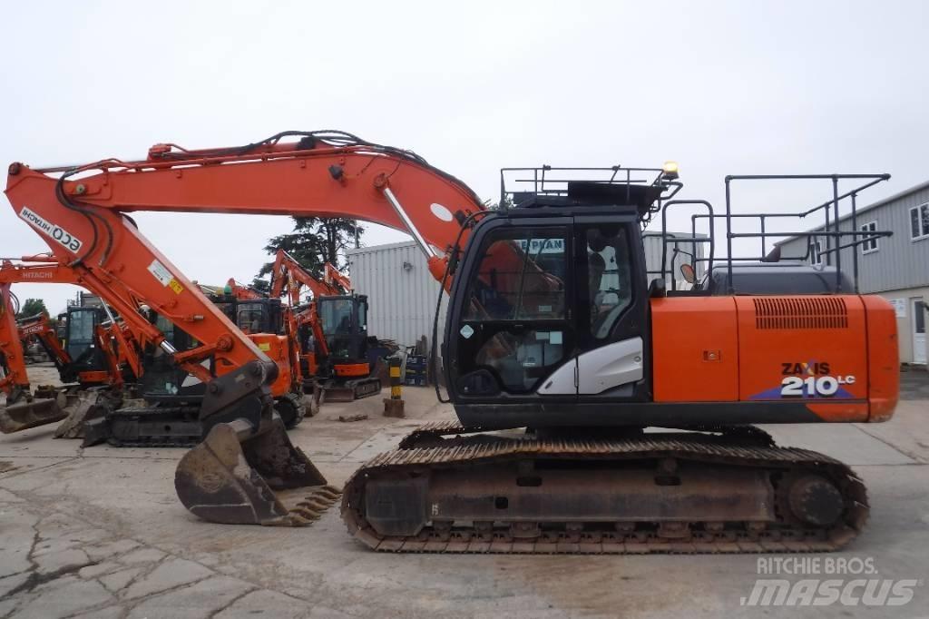 Hitachi ZX 210 LC-6 Paletli ekskavatörler