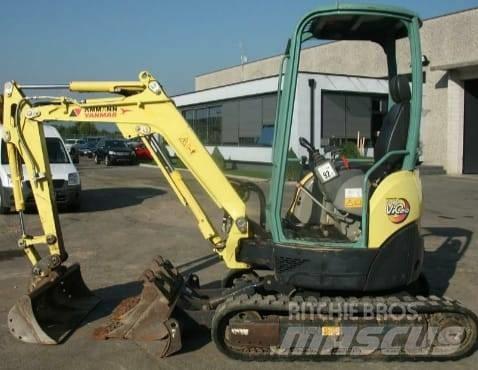 Yanmar Vio 20 Mini ekskavatörler, 7 tona dek