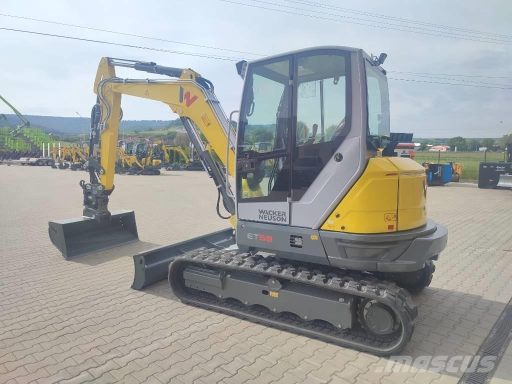 Wacker Neuson ET 58 Paletli ekskavatörler
