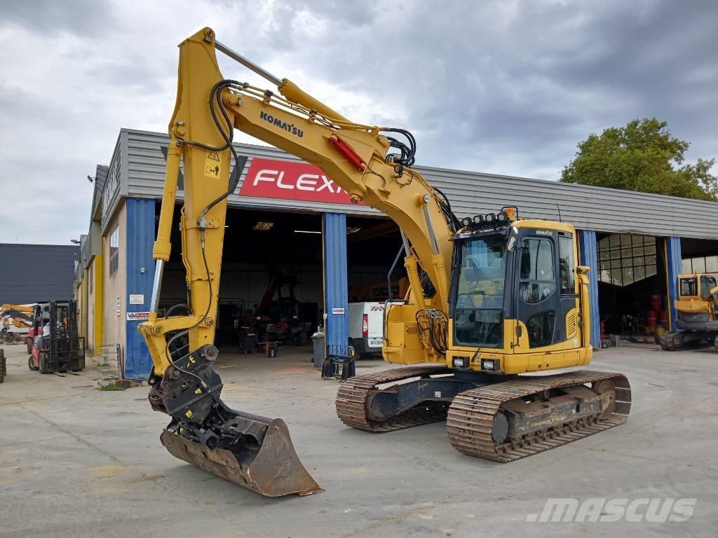 Komatsu PC 138 US-11 Paletli ekskavatörler