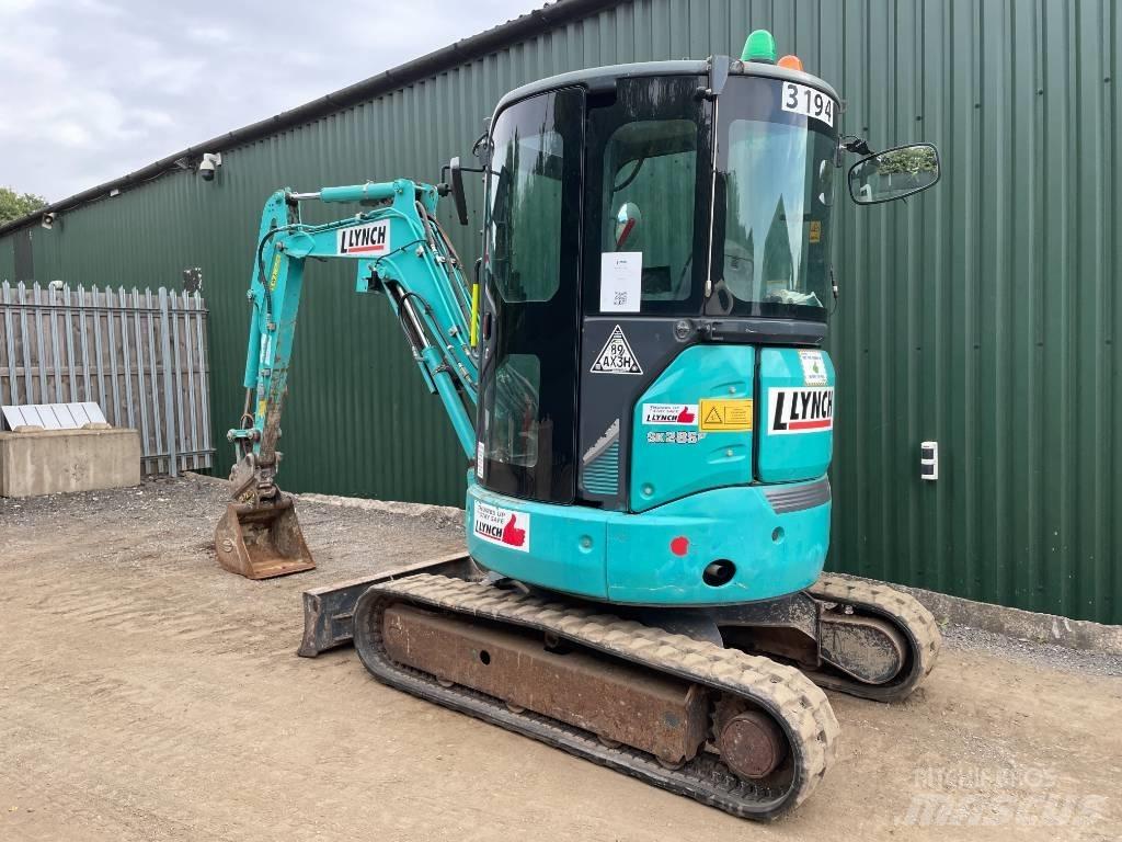 Kobelco SK 28 Mini ekskavatörler, 7 tona dek
