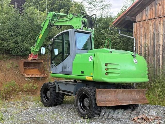 Atlas Mobilbagger Lastik tekerli ekskavatörler