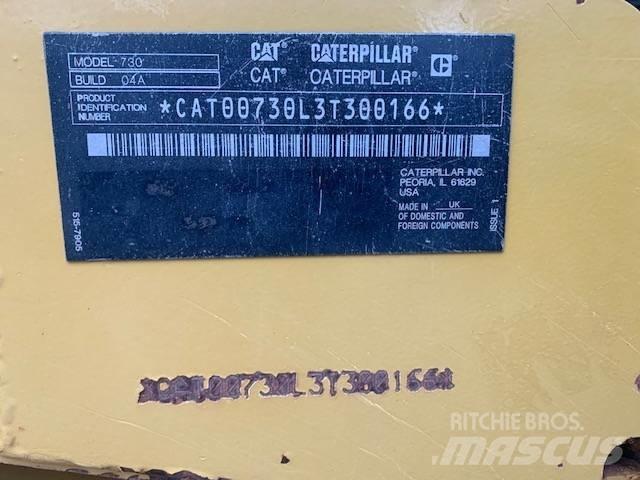 CAT 730 Belden kirma kaya kamyonu