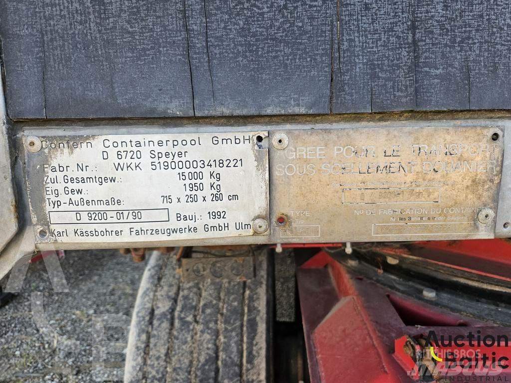 Krone AZ Flatbed römorklar