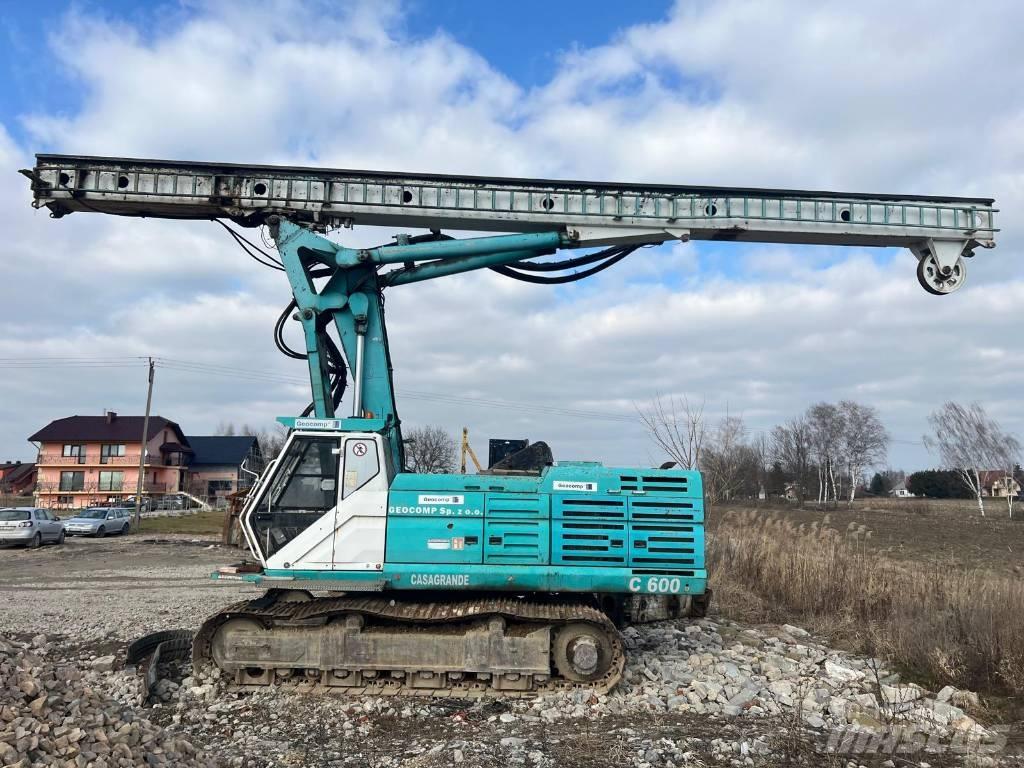 Casagrande C600 Kazik ve ankraj makinalari