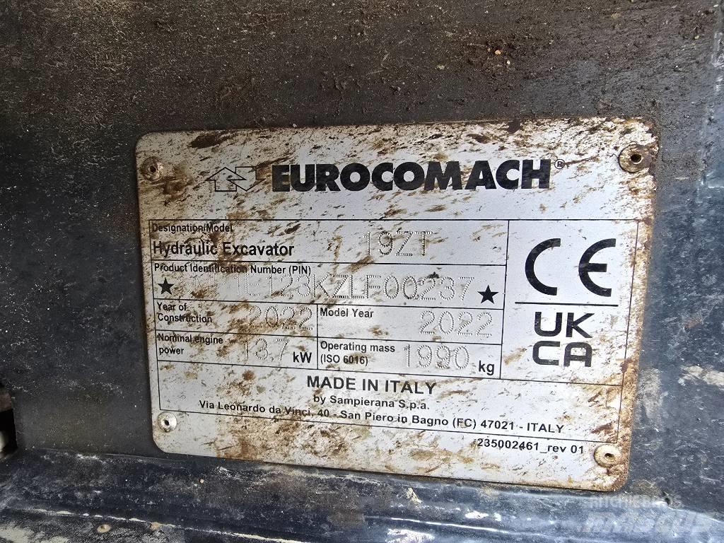 Eurocomach 19 ZT Mini ekskavatörler, 7 tona dek