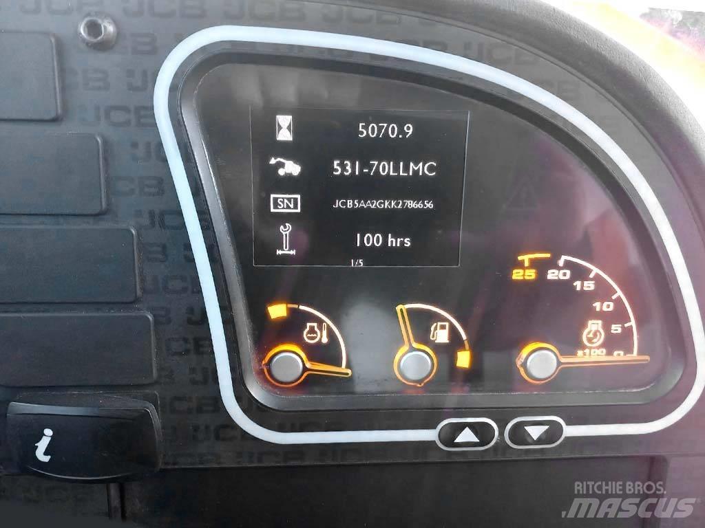 JCB 531-70 Tarimsal teleskopik yükleyiciler