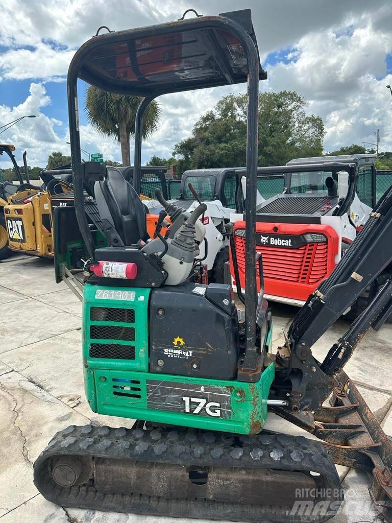 John Deere 17G Mini ekskavatörler, 7 tona dek