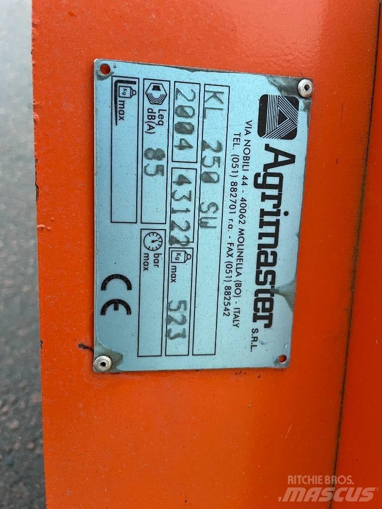 Agrimaster KL 250 SW Hasat makineleri