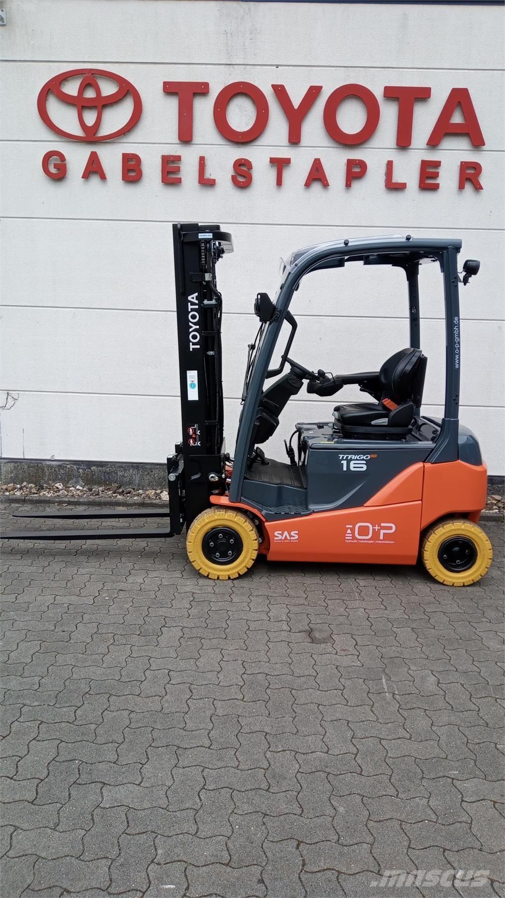 Toyota 8FBMK16T Elektrikli forkliftler