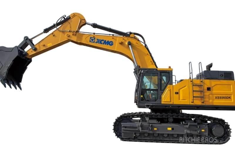 XCMG XE690DK Mini ekskavatörler, 7 tona dek